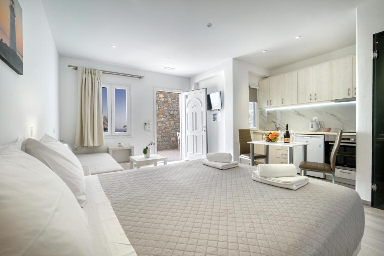 Anius Apartments Mykonos Town Bagian luar foto
